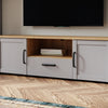 Bohol TV Unit  in Riviera Oak/Grey Oak