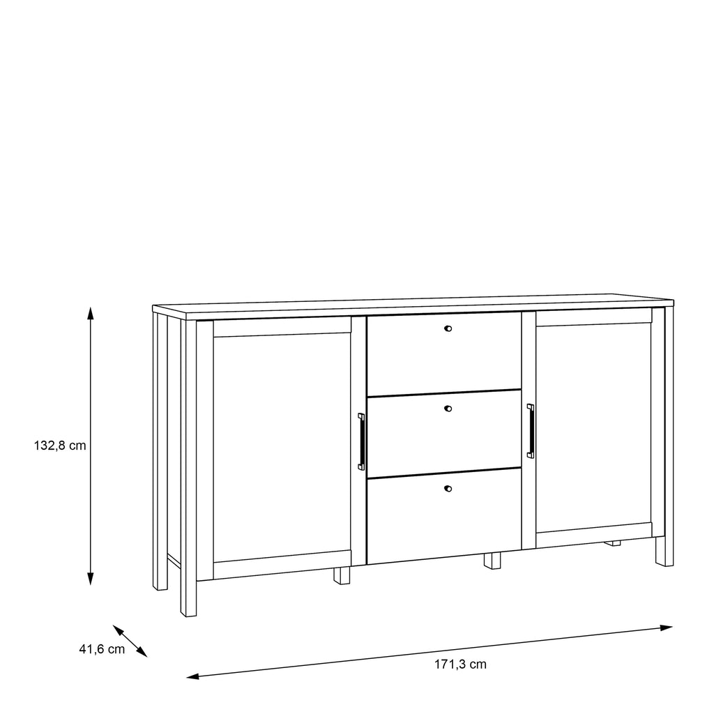 Malte Brun Chest of Drawers in Waterford Oak