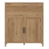 Malte Brun Bar Chest in Waterford Oak