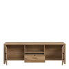 Malte Brun TV Unit  in Waterford Oak