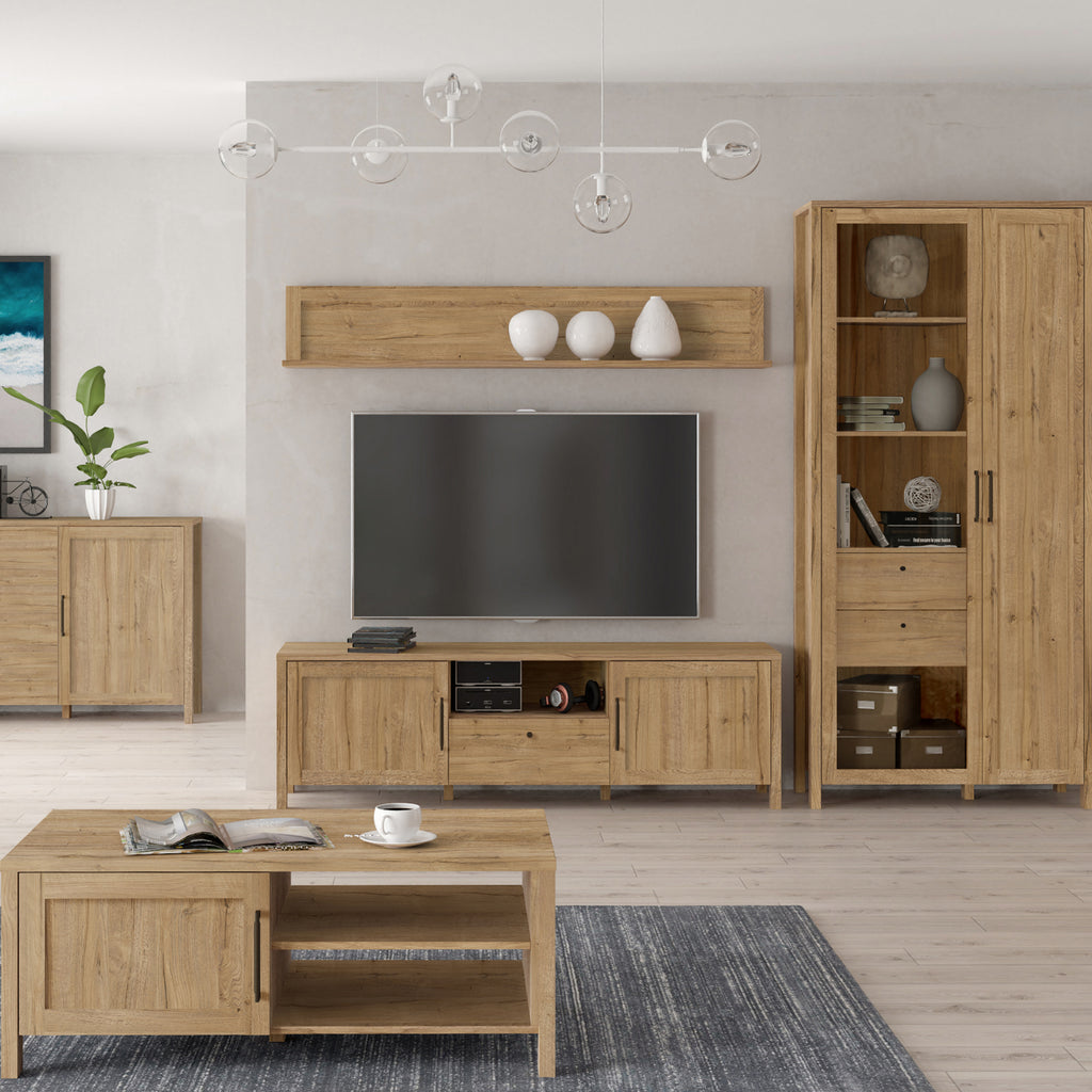 Malte Brun TV Unit  in Waterford Oak