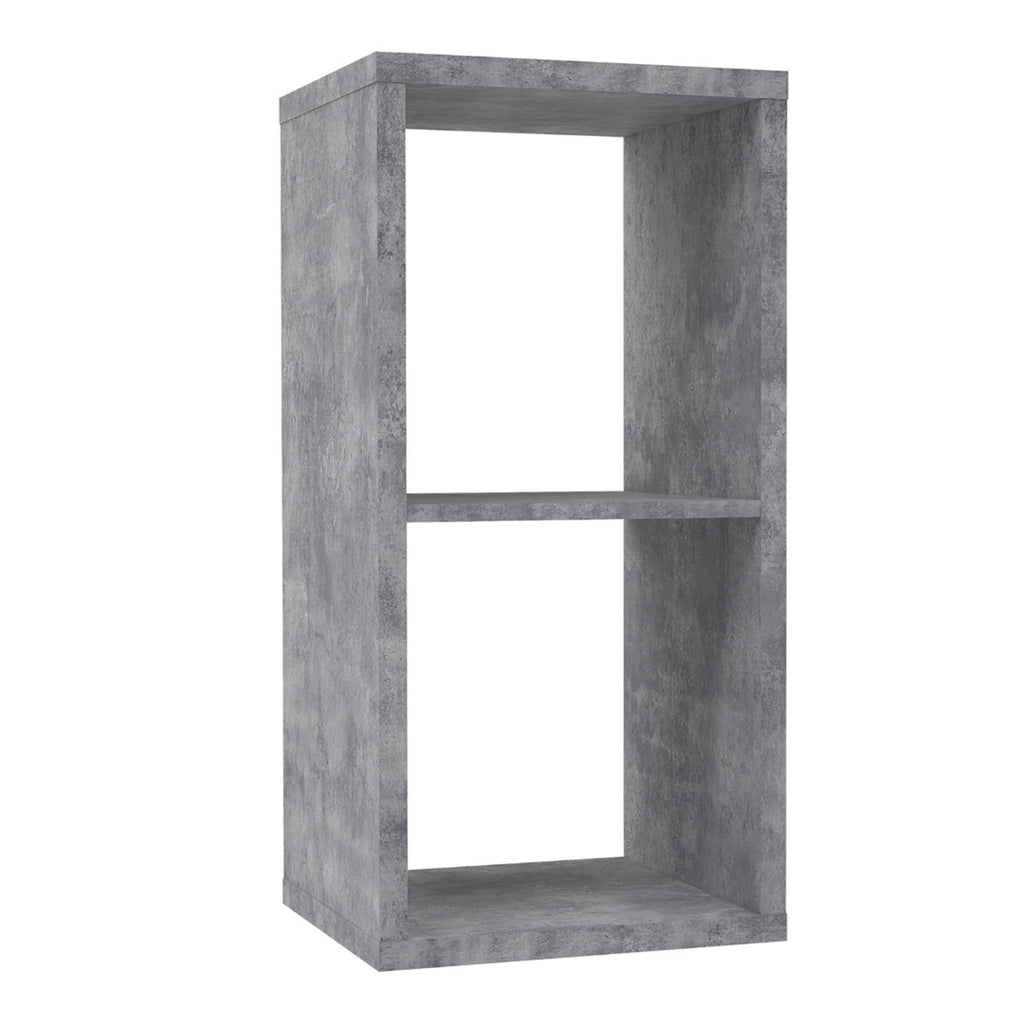 Mauro 1 Shelf Storage Unit in Concrete Grey