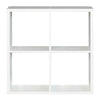 Mauro 2x2 Storage Unit in Matt White