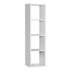 Mauro 3 Shelves Storage Unit in Matt White