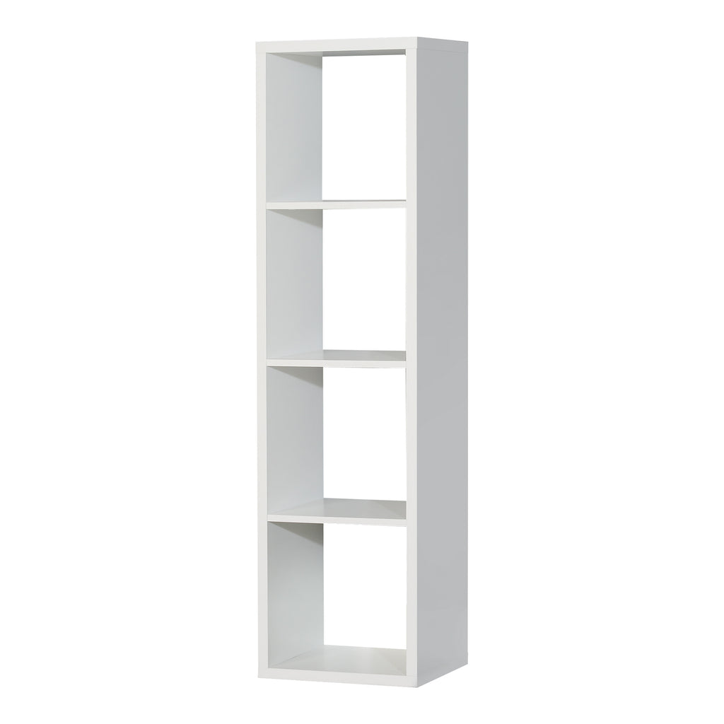 Mauro 3 Shelves Storage Unit in Matt White