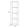 Mauro 3 Shelves Storage Unit in Sand Oak