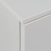 Sienna Abstract Chest of in White/White High Gloss