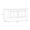 Illopa Storage Bench in Oak Nelson/Snowy Oak