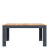 Bohol Extending Dining Table in Riviera Oak/Navy