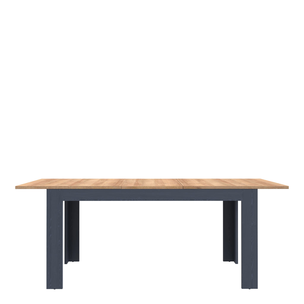 Bohol Extending Dining Table in Riviera Oak/Navy