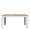 Bohol Extending Dining Table in Riviera Oak/White