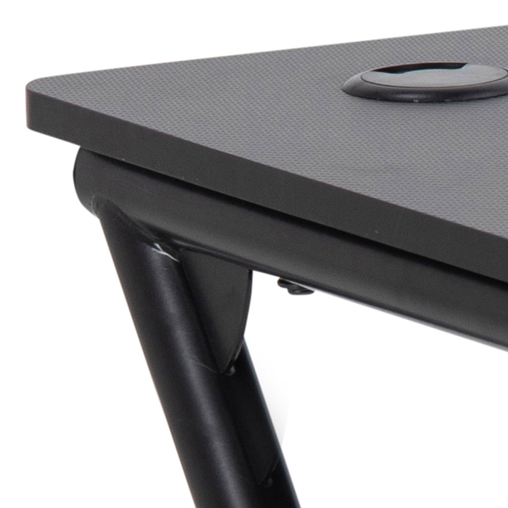 Trooper Gaming Desk in Black