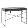 Seaford 1 Drawer Office Desk in Ash Black