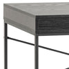 Seaford 1 Drawer Office Desk in Ash Black