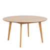 Roxby Round Dining Table in Oak 140x76cm