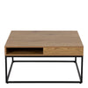 Willford Coffee Table in Oak & Black