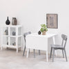 Roxby Square Dining Table in White