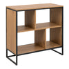 Swindon Bookcase with 4 shelves in Oak