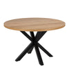 Heaven Dining Table in Oak with Black Legs