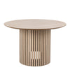 Linley Round Dining Table in White Oak