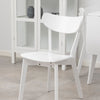 Roxby Dining Chair in White Set of 2