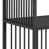 Strington Bookcase with 5 Shelves in Black